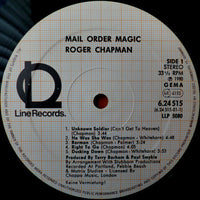 Roger Chapman And The Shortlist : Mail Order Magic (LP, Album)