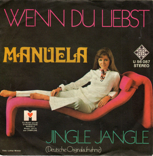 Manuela (5) : Wenn Du Liebst (7", Single, Promo)