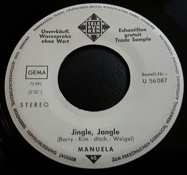 Manuela (5) : Wenn Du Liebst (7", Single, Promo)