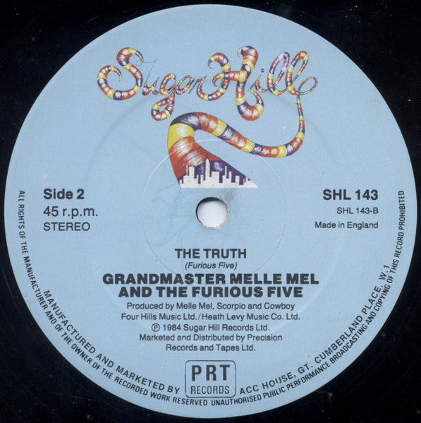 Grandmaster Melle Mel & The Furious Five : World War III / The Truth (12")