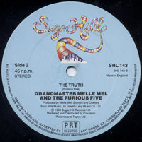 Grandmaster Melle Mel & The Furious Five : World War III / The Truth (12")