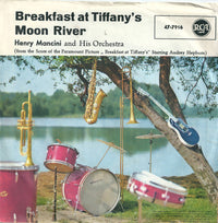 Henry Mancini And His Orchestra : Moon River / Breakfast At Tiffany's (7", Single, Mono)