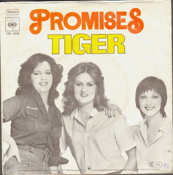 Promises (3) : Tiger (7", Single)