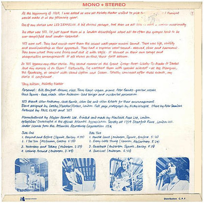 Yes : Yes (LP, Album)