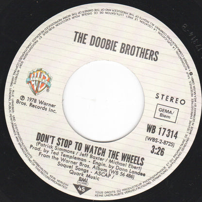 The Doobie Brothers : What A Fool Believes (7", Single, RE)