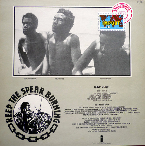 Burning Spear : Garvey's Ghost (LP, Album, RE)