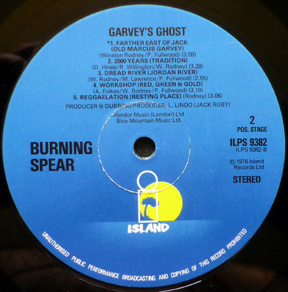Burning Spear : Garvey's Ghost (LP, Album, RE)