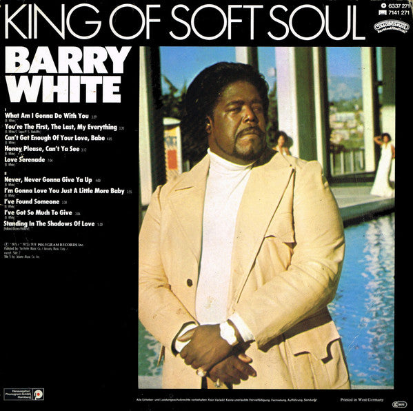 Barry White : Barry White's Greatest Hits (LP, Comp, RE)