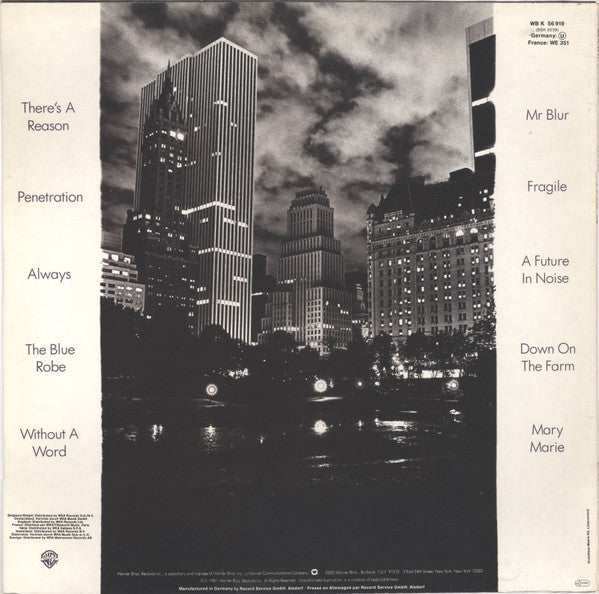 Tom Verlaine : Dreamtime (LP, Album)