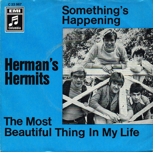 Herman's Hermits : Something's Happening (7", Single)