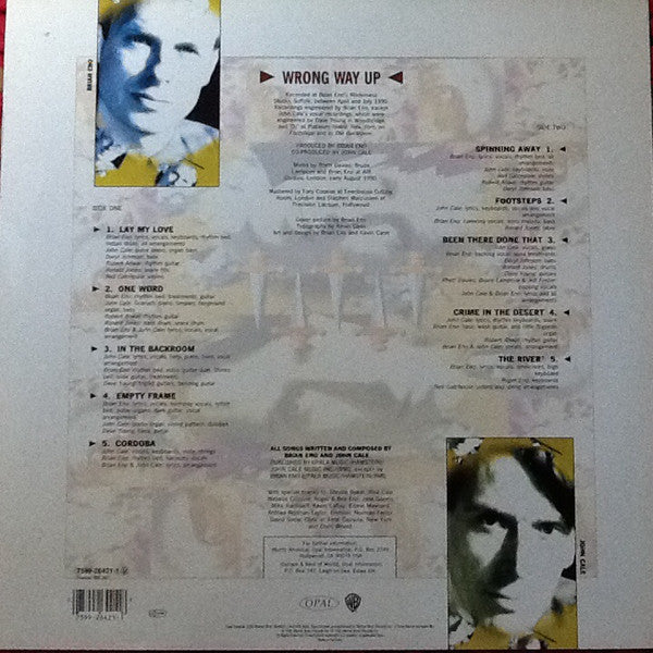 Eno* / Cale* : Wrong Way Up (LP, Album)