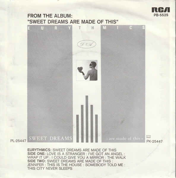 Eurythmics : Love Is A Stranger (7", Single)