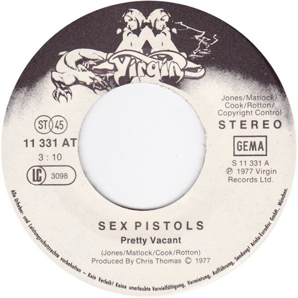 Sex Pistols : Pretty Vacant (7", Single)