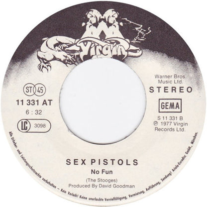 Sex Pistols : Pretty Vacant (7", Single)