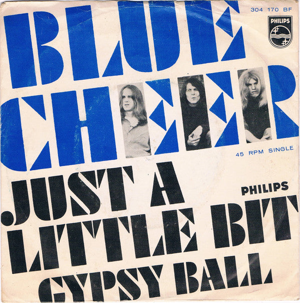 Blue Cheer : Just A Little Bit (7", Single, Mono)