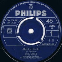 Blue Cheer : Just A Little Bit (7", Single, Mono)