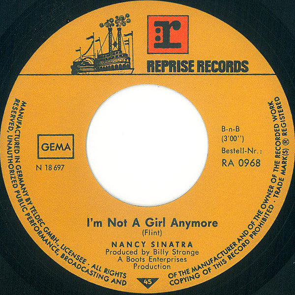 Nancy Sinatra : How Are Things In California? (7", Single)