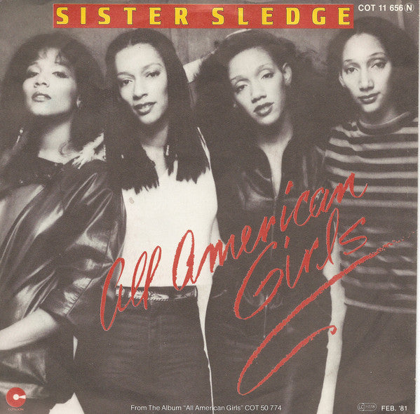 Sister Sledge : All American Girls (7", Single)