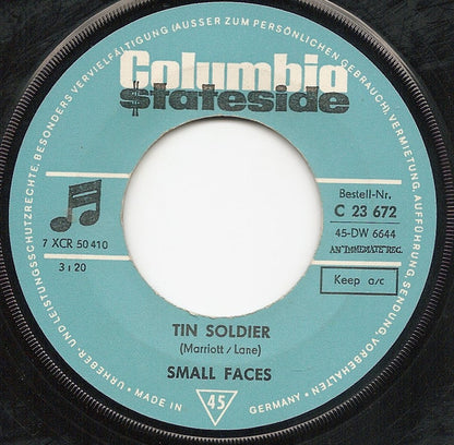 Small Faces : Tin Soldier (7", Single)