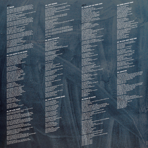 Amy Winehouse : Back To Black (LP, Album, RP, 180)