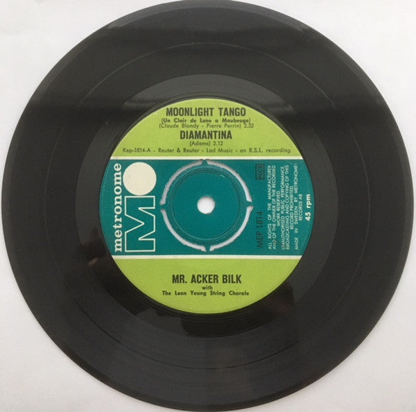 Acker Bilk With The Leon Young String Chorale : Call Me Mister (7", EP)