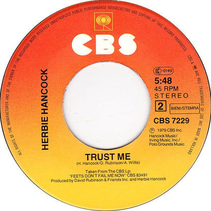 Herbie Hancock : Tell Everybody (7", Single)