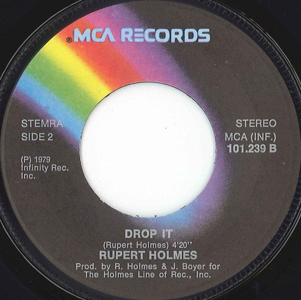 Rupert Holmes : Escape (The Piña Colada Song) (7", Single)