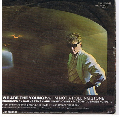 Dan Hartman : We Are The Young (7", Single)