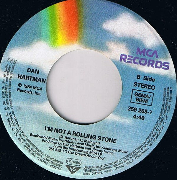 Dan Hartman : We Are The Young (7", Single)