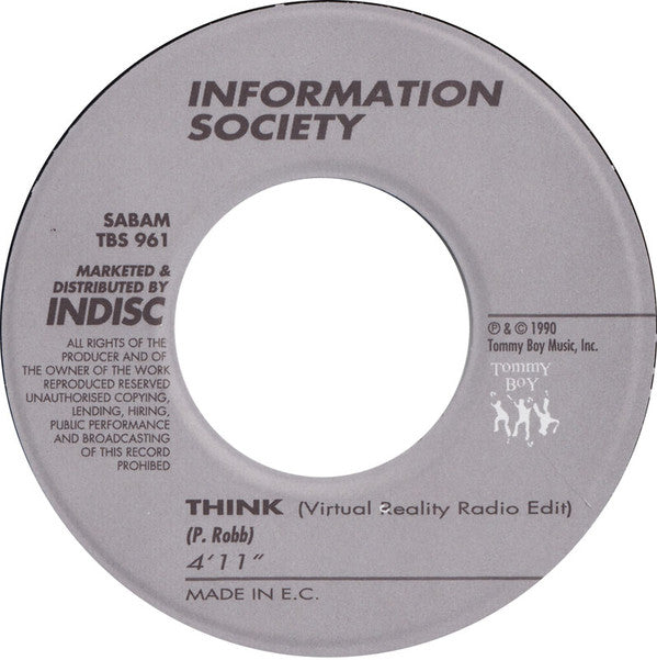 Information Society : Think (7")
