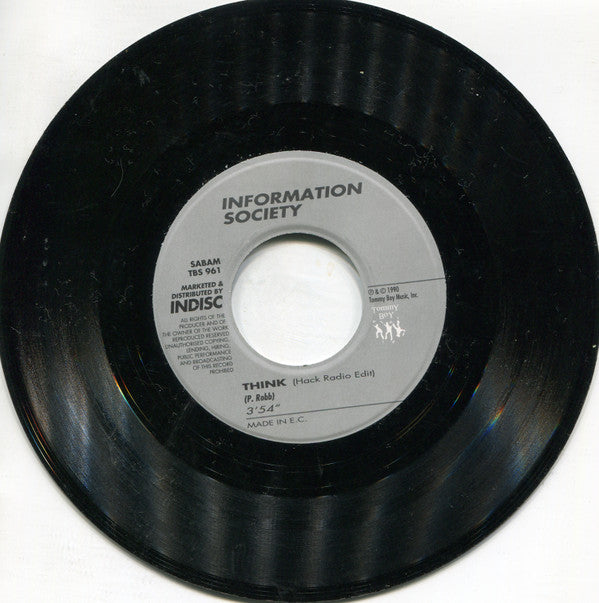Information Society : Think (7")