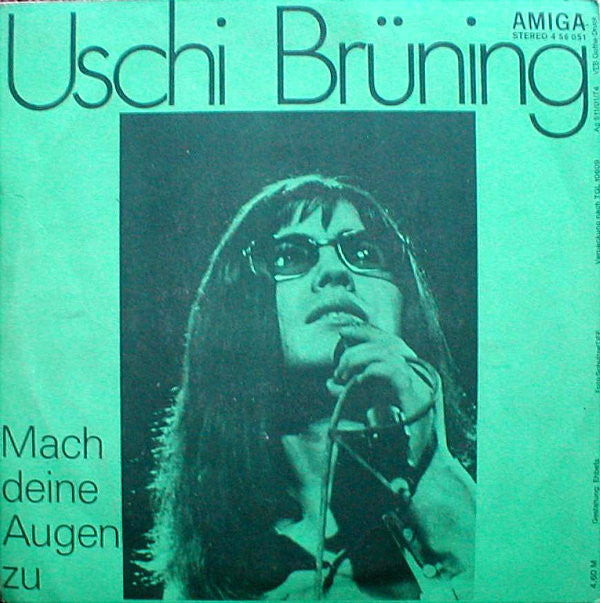 Uschi Brüning : Ich Steig' Auf's Dach / Mach Deine Augen Zu (7", Single)