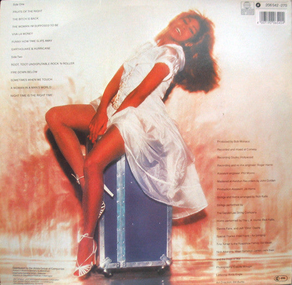 Tina Turner : Rough (LP, Album, RE)