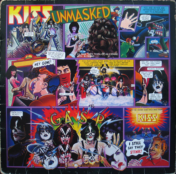 Kiss : Unmasked (LP, Album, Club)
