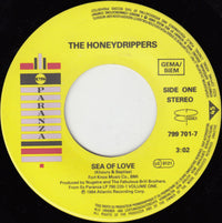 The Honeydrippers : Sea Of Love / Rockin' At Midnight (7", Single)