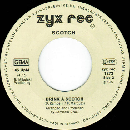 Scotch : Money Runner (7", Single)