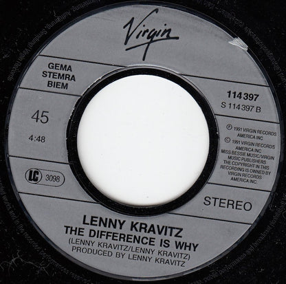 Lenny Kravitz : It Ain't Over 'Til It's Over (7", Single)