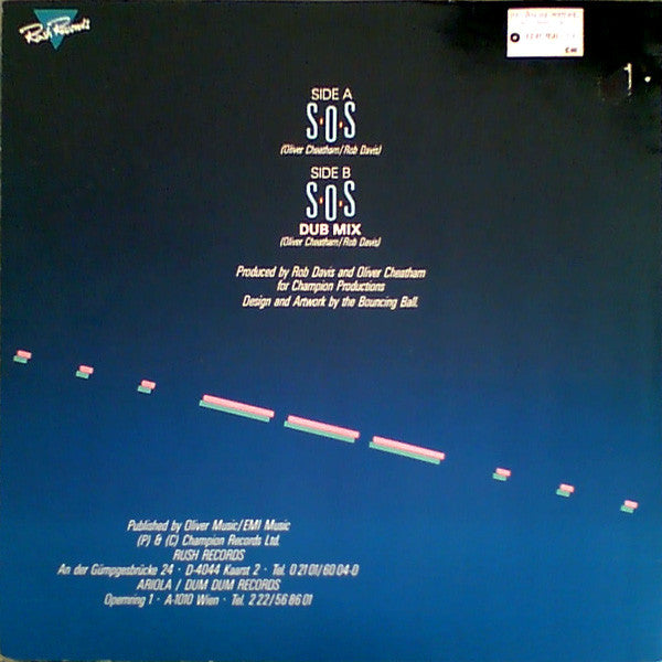 Oliver Cheatham : S.O.S. (12")