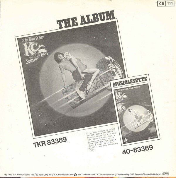 KC And The Sunshine Band* : Please Don't Go (7", Single)