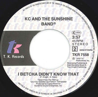 KC And The Sunshine Band* : Please Don't Go (7", Single)