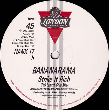 Bananarama : Love, Truth & Honesty (12", Single)