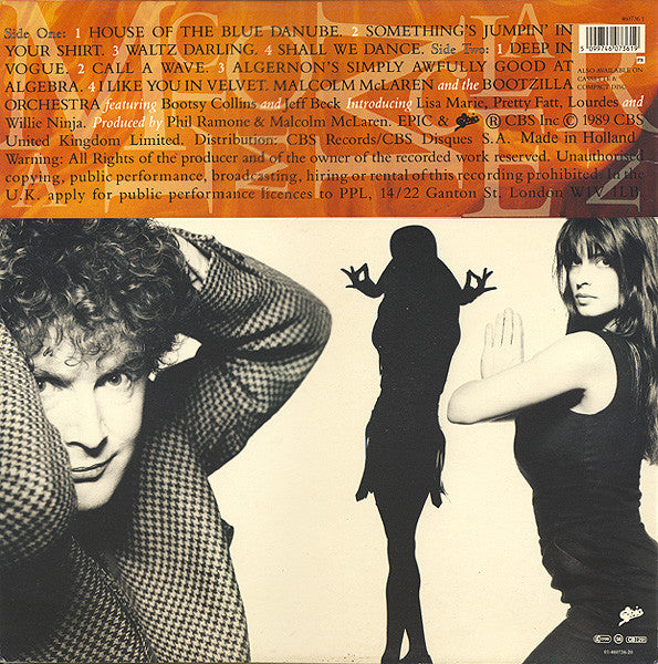 Malcolm McLaren And The Bootzilla Orchestra : Waltz Darling (LP, Album)