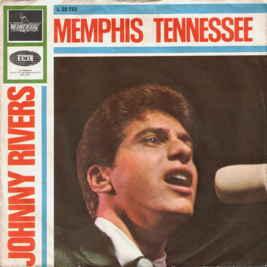 Johnny Rivers : Memphis Tennessee / It Wouldn't Happen With Me (7", Single)