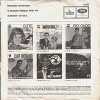 Johnny Rivers : Memphis Tennessee / It Wouldn't Happen With Me (7", Single)