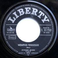 Johnny Rivers : Memphis Tennessee / It Wouldn't Happen With Me (7", Single)