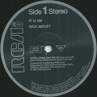 Rick Astley : Never Gonna Give You Up (12", Maxi)