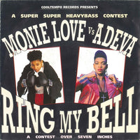 Monie Love Vs Adeva : Ring My Bell (7", Single)