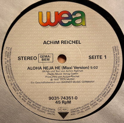 Achim Reichel : Aloha Heja He (12", Maxi)