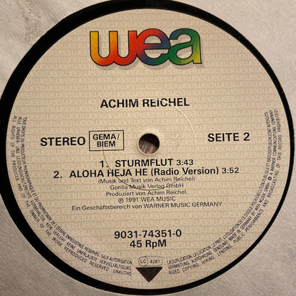 Achim Reichel : Aloha Heja He (12", Maxi)