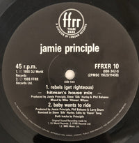 Jamie Principle : Rebels (Get Righteous) (12")